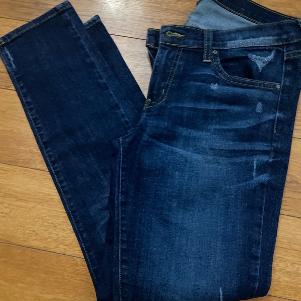 JB Boyfriend Jeans Womens Size 27 Dark Wash